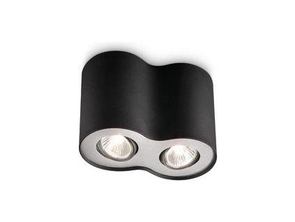 LED Pillar svítidlo bodove GU10 černá 15W denní bílá