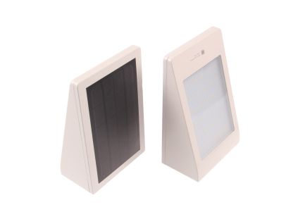 LED solární svítidlo MURO bílé (Barva světla Teplá bílá, Stmívatelnost Nestmívatelný, Výkon 5W)