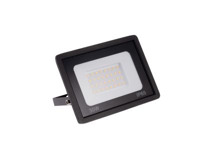 Černý LED reflektor LEVE 30W (Barva světla Denní bílá, Stmívatelnost Nestmívatelný, Výkon 30W)