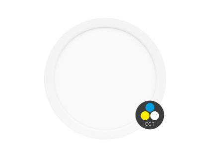 Bílé LED stropní svítidlo LEXA s čidlem (Barva světla CCT Smart, Stmívatelnost Stmívatelný, Výkon 18W)