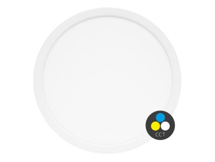 Bílé LED stropní svítidlo LEXA s čidlem (Barva světla CCT Smart, Stmívatelnost Stmívatelný, Výkon 24W)