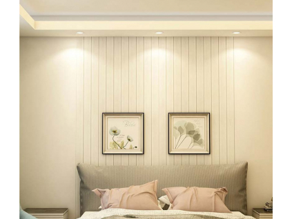 Bílý kruhový vestavný LED panel 300mm 25W teplá bílá