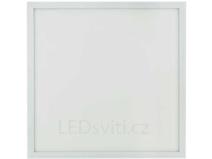 stříbrný podhledový LED panel 600x600mm (Barva světla Denní bílá, Stmívatelnost Stmívatelný, Výkon 48W)