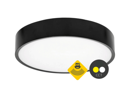 LED svítidlo MARTIN CCT IP65 černá (Výkon 15W, Čidlo HF)
