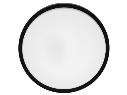 LED svítidlo LIRA kruh 1800lm 4000K IP44 černý lem (Barva světla Denní bílá, Stmívatelnost Stmívatelný, Výkon 18W)
