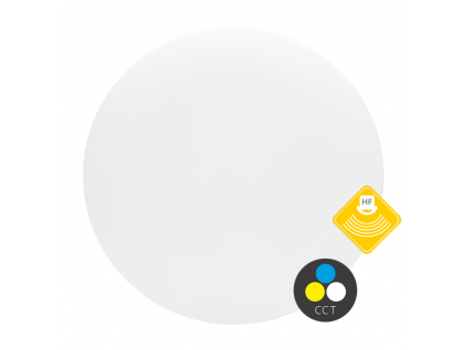 LED svítidlo LINA kruh s čidlem HF 24W 1960lm CCT IP44 bílé