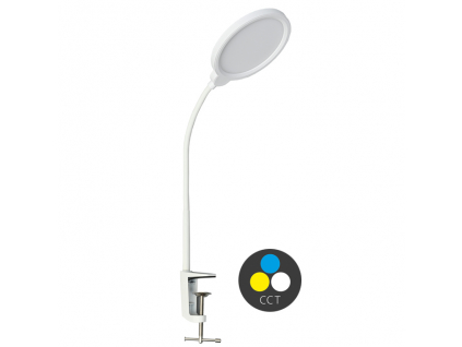 LED stmívatelná stolní lampa 10W 500lm CCT bílá