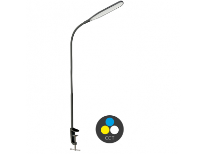LED stmívatelná stolní lampa 10W 500lm CCT černá