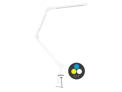 LED stmívatelná stolní lampa 8W+11W 700lm CCT bílá