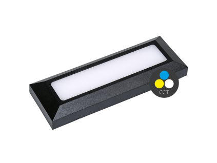 281561 5 smd venkovni svitidlo riko 6w 480lm cct ip65 cerne