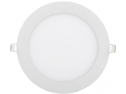 Bílý kruhový vestavný LED panel 170mm 12W SMART TUYA RGB CCT