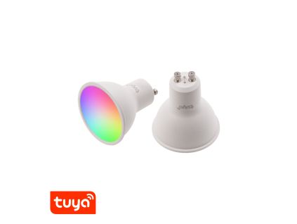 281604 smart led zarovka gu10 tuya rgbcct tu5w