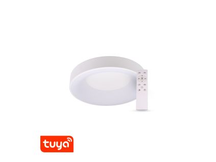 SMART Tuya LED svítidlo ZULU kulaté bílé (Barva světla CCT Smart, Stmívatelnost Stmívatelný, Výkon 48W)