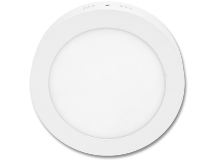 Bílý kruhový přisazený LED panel 300mm 25W denní bílá