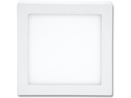 Bílý přisazený LED panel 300x300mm 25W teplá bílá