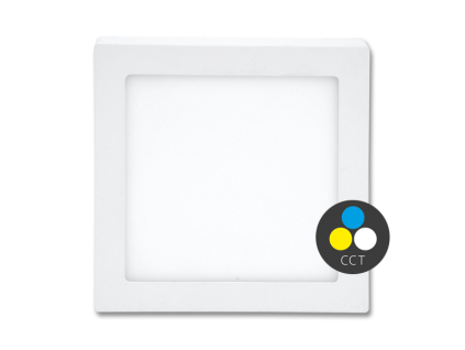 Přisazený Bílý LED panel CCT RAFA IP20