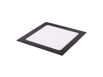 BSN18 LED panel čtverec černá (Barva světla Studená bílá, Výkon 18W)