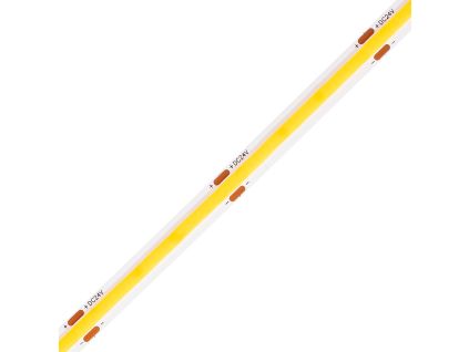 LED pásek COB Teplá bílá záruka 3 roky (Napětí 12V DC, Stupeň krytí IP20 - vnitřní, Výkon 10W/m)