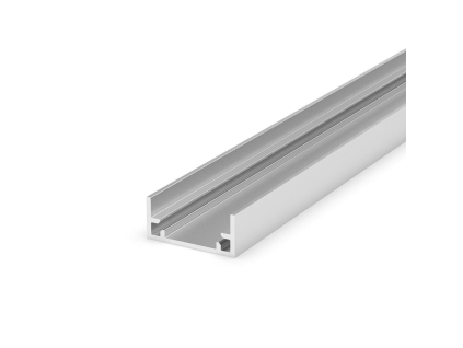 LED profil P11-1 pochozí stříbrný (Délka 1m, Typ Profil bez krytu)