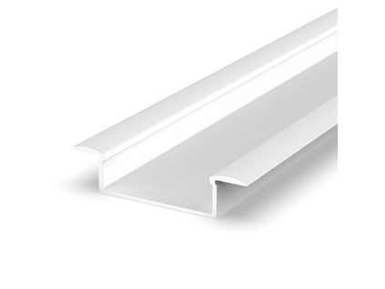 LED profil P14-1 bílý vestavný (Délka 1m, Typ Profil bez krytu)