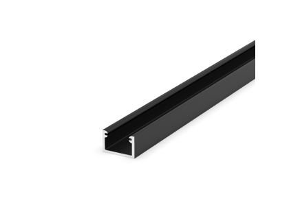 LED profil P4-2 mini černý (Délka 1m)