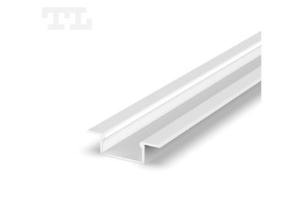 LED profil P6-2 bílý vestavný (Délka 1m, Typ Profil bez krytu)