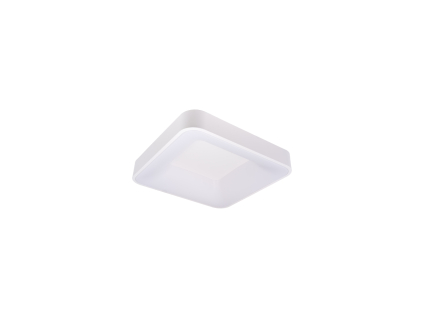 LED svítidlo ZULU hranaté bílé stropní