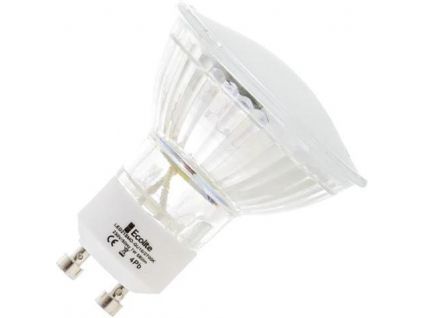 LED žárovka GU10 3SMD (Barva světla Teplá bílá, Výkon 1W)