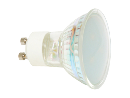 LED žárovka GU10 1W 3SMD denní bílá