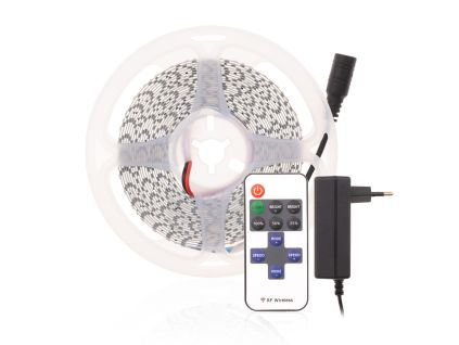 Sada LED pásku 5m 12V-5M (Napětí 12V DC, Stupeň krytí IP20 - vnitřní, Výkon 35W)
