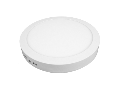 315848 pl24 led panel 24w prisazeny kulaty 300mm denni bila