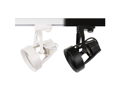 Track light 3F E27 - lištové svítidlo, Černá