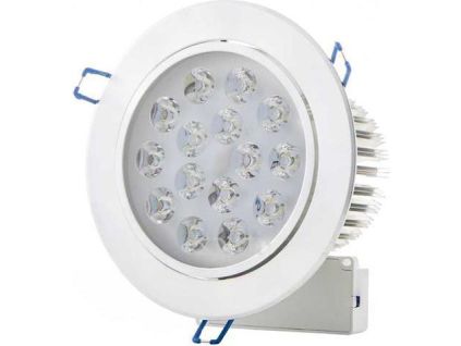 316100 158082 led vestavne bodove svetlo 15x 1w studena bila