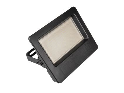 317864 led reflektor fb100w cerny tepla bila