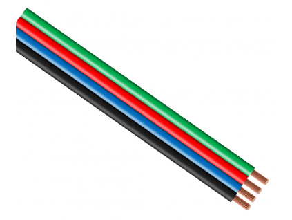 Plochý RGB kabel