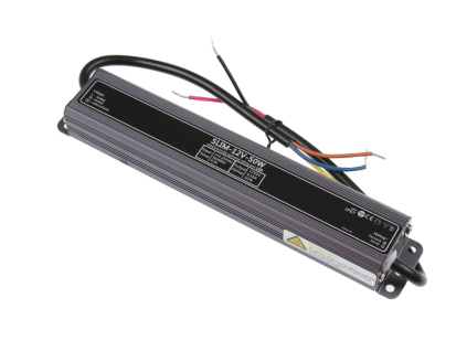 LED zdroj 12V 60W SLIM IP67 voděodolný