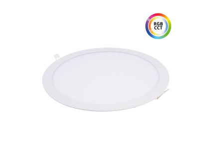 325246 led panel 24v 27w rgbcct 24kw27 kulaty