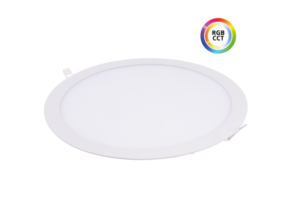 325249 led panel 24v 36w rgbcct 24kw36 kulaty