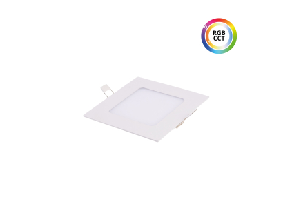 325252 led panel 24v 9w rgbcct 24hw9 ctverec