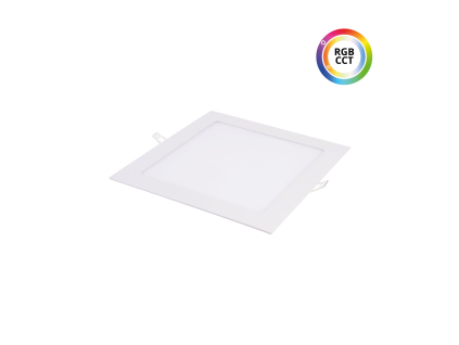 325255 led panel 24v 18w rgbcct 24hw18 ctverec