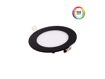 325264 led panel 24v 9w rgbcct 24kb9 kulaty
