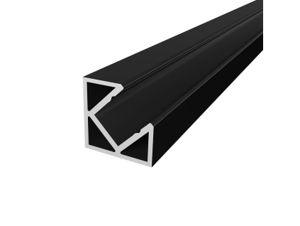 325321 led profil p3 5 cerny mini rohovy profil bez krytu 2m