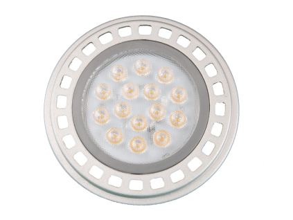 LED žárovka GU10 AR111 X45/100 15W teplá bílá