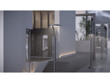 LED parkové svítidlo na stožár Hermoso 60W IP66 — hlavní pohled