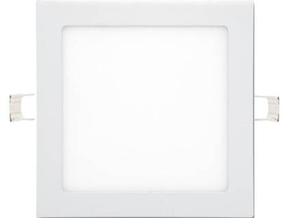 259 bily vestavny led panel 225x225mm 18w tepla bila