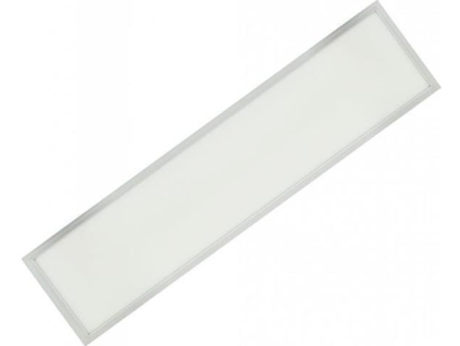 4387 stribrny podhledovy led panel 300x1200mm 45w denni bila