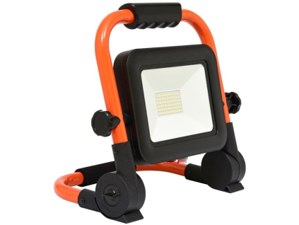 183847 led reflektor 20w s baterii work aku denni bila