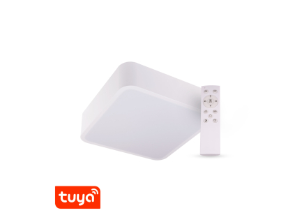 SMART Tuya LED svítidlo RENDO 36W CCT hranaté bílé