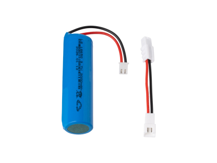 Baterie 18650, 2000mAh, 3.7V s konektorem