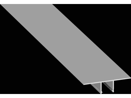 AL-PROFIL FALCO SILVER (10-0934) (Délka 1M)